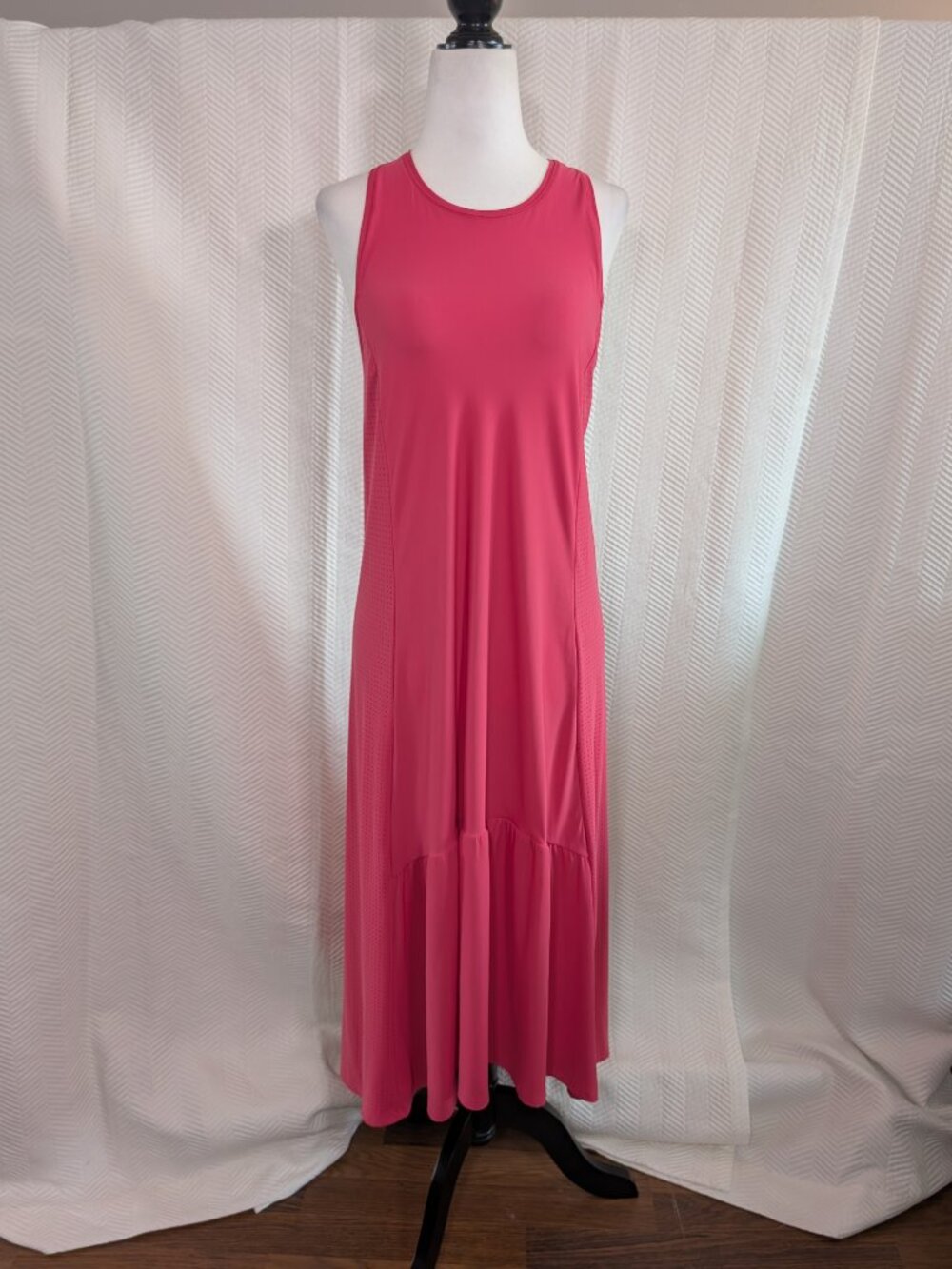 Sweaty Betty Explorer Ace Racerback Midi Dress Pink Size XS Athleisure Lounge
